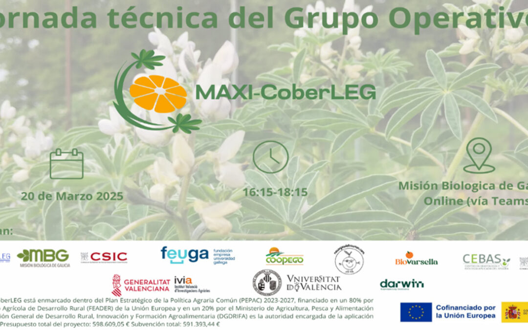 Jornada técnica del Grupo Operativo MAXI-CoberLEG | 20 de Marzo de 2025